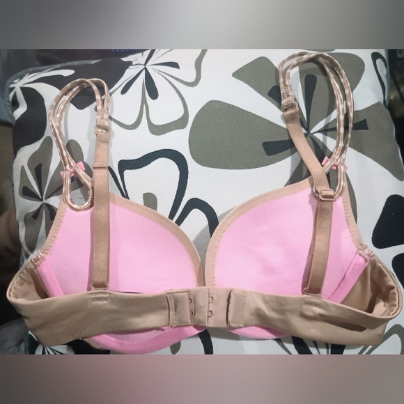 VS Beige Push Up Bra 32A New* - Picture 9 of 10